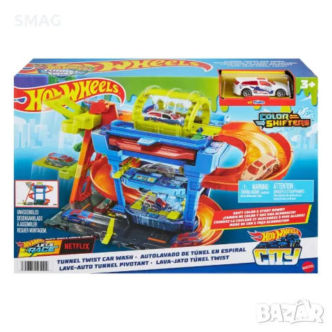 Писта с автомивка Hot Wheels - Mattel S_1238635, снимка 6 - Коли, камиони, мотори, писти - 47977233