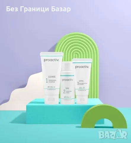 Нов Комплект за лице Proactiv Solution 30 дни 3-степенна грижа против акне, снимка 3 - Козметика за лице - 48787786
