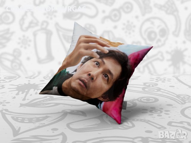 Декоративна възглавница SQUID GAME, снимка 6 - Възглавници - 34738907