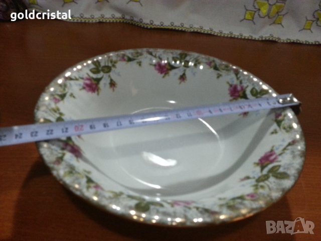 Полски порцелан купа, снимка 4 - Антикварни и старинни предмети - 42225254