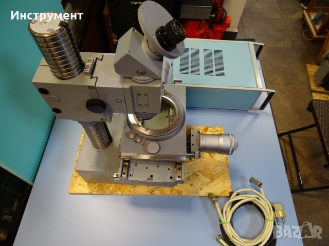 Микроскоп инструментален ИМЦ 100х50А USSR, снимка 2 - Други инструменти - 44475670