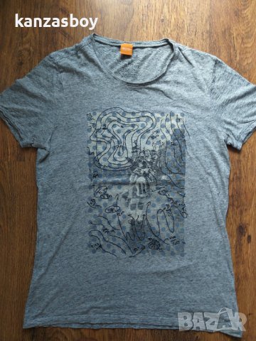 hugo boss orange  - страхотна мъжка тениска , снимка 5 - Тениски - 40581251