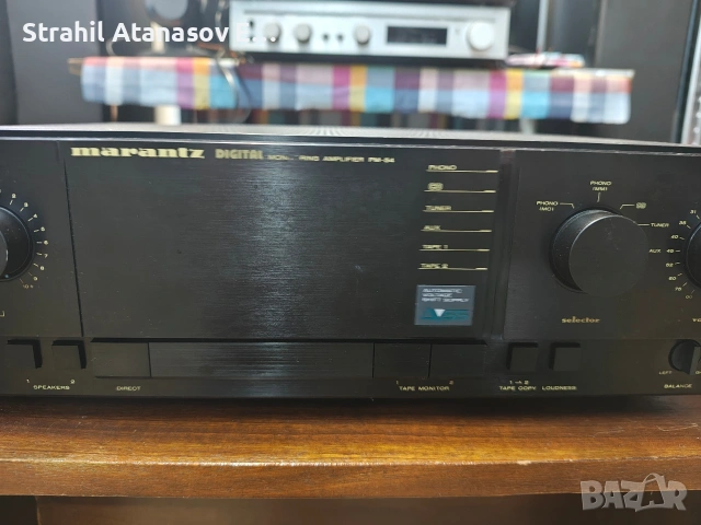 Marantz PM-54 Стерео Усилвател , снимка 5 - Ресийвъри, усилватели, смесителни пултове - 43237062