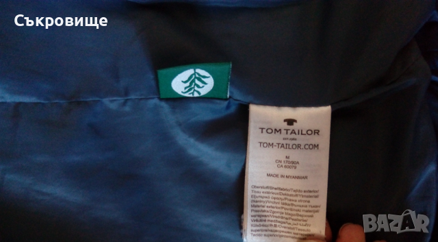 Мъжко яке TOM TAILOR размер М, снимка 4 - Якета - 36489852