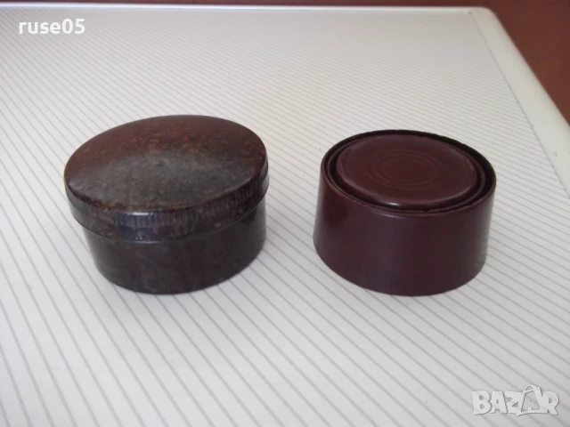 Чаша бакелитова от три сектора сгъваема от ранния соц, снимка 5 - Колекции - 51320044