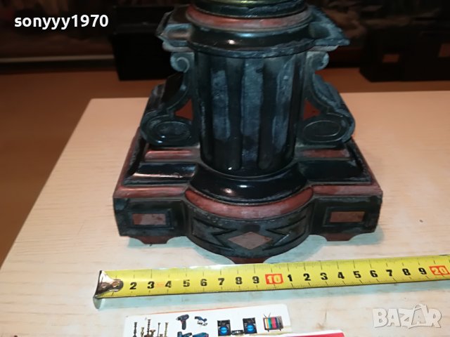 мраморен свещник от франция 1012221910L, снимка 14 - Антикварни и старинни предмети - 38967770