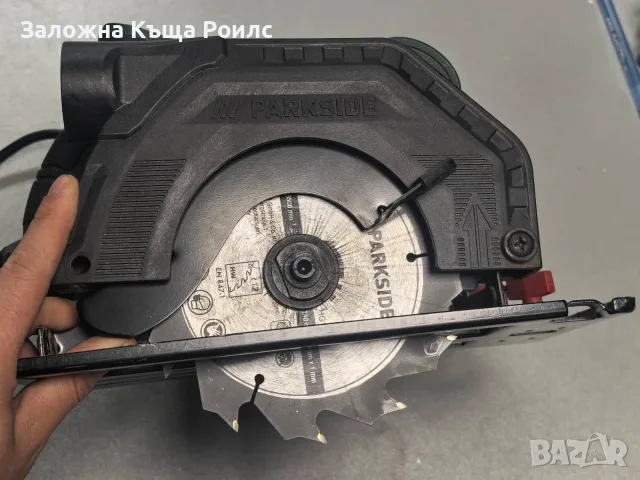 Ръчен циркуляр PARKSIDE PHKS 750 A1 750W, снимка 4 - Циркуляри - 56077297