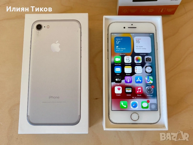 Apple iPhone 7 32GB White  GSM телефон, нова батерия, кутия, снимка 2 - Apple iPhone - 53854068