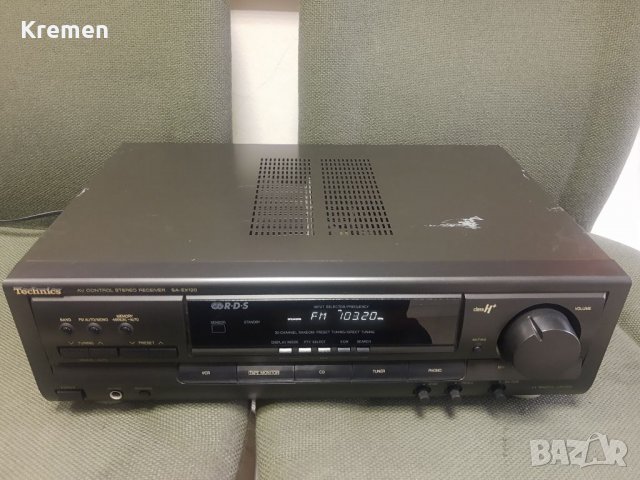 Receiver TECHNICS SA-EF120, снимка 3 - Ресийвъри, усилватели, смесителни пултове - 39864071