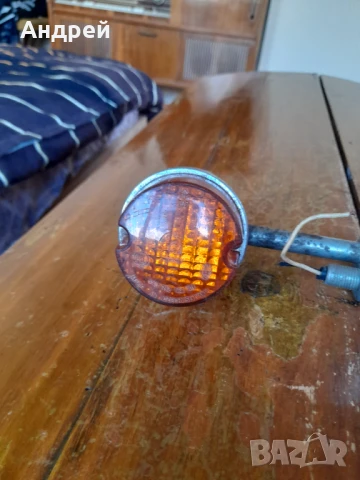 Стари мигачи за мотоциклет Jawa,CZ, снимка 3 - Други ценни предмети - 50715481