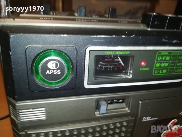 SHARP GF-8080 APSS-MADE IN JAPAN 0508231953L, снимка 5 - Радиокасетофони, транзистори - 41767482