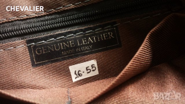 VERA PELLE MADE IN ITALY Genuine Leather Bag раница естествена кожа 16-55, снимка 17 - Раници - 41713319