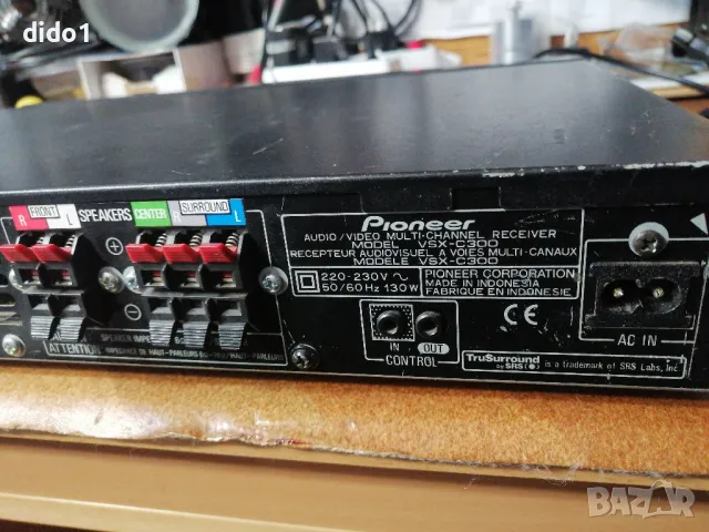 Pioneer receiver VSX-C300 употребяван , снимка 7 - Ресийвъри, усилватели, смесителни пултове - 48638880