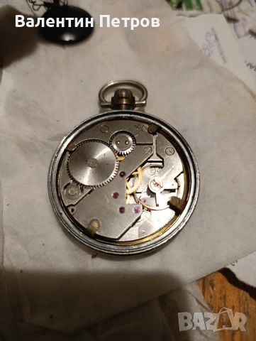 швейцарски джобен часовник Келва, снимка 2 - Мъжки - 53195714