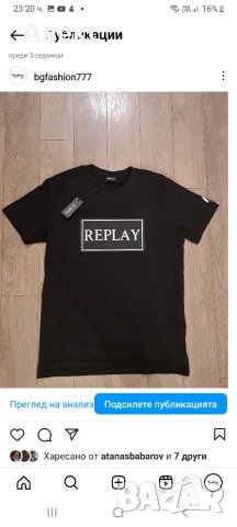 Тениски Replay, снимка 2 - Тениски - 40634616