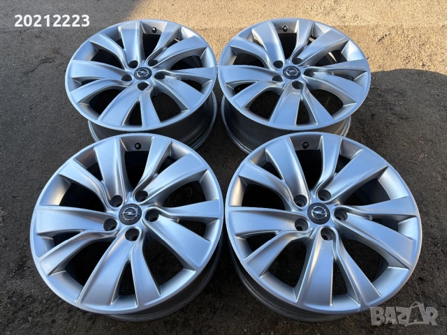 4 броя алуминиеви джанти за Opel Astra J,OPC,GTC,Insignia A,B,Antara,Zafira Tourer C 18, снимка 5 - Гуми и джанти - 52927373