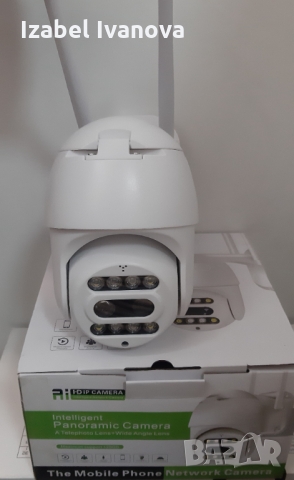 Широкоъгълна камера Wi-Fi - НОВО