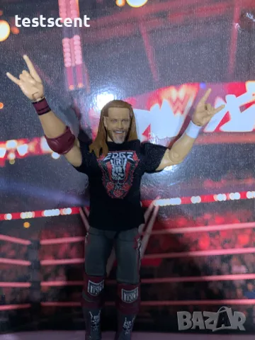 Екшън фигура WWE Edge Острието Adam Copeland Rated R Superstar WWE Mattel Elite играчка figure, снимка 9 - Колекции - 48928589