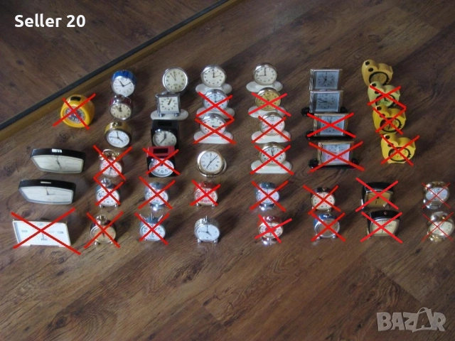 Старинни будилници СЛАВА и RUHLA работещи антики от времето на СССР, снимка 9 - Декорация за дома - 51953147