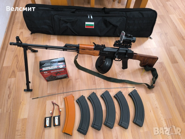 Airsoft RPK 74 КАРТЕЧНА реплика - CM.052 [CYMA] - ЪПГРЕЙДНАТА