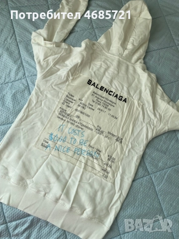  Balenciaga Montaigne Мъжки суичъри, снимка 2 - Суичъри - 52826128