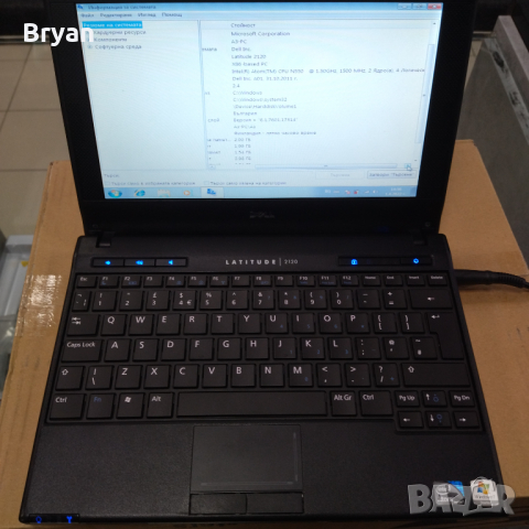 Del Latitude 2120 лаптоп, снимка 3 - Лаптопи за работа - 36319012