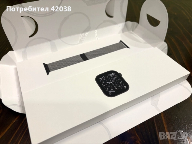 Apple Watch 11 42 mm титаний, снимка 4 - Смарт часовници - 52057307