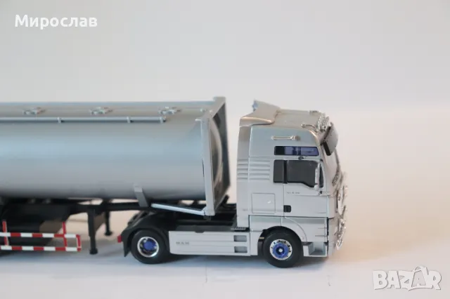 AMW 1:87 H0 MAN TGA СИЛОЗ ЦИСТЕРНА КАМИОН TIR МОДЕЛ ВЛЕКАЧ, снимка 8 - Колекции - 50029101