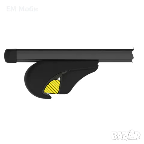 Алуминиеви напречни греди багажник Nordrive Helio Rail XL Black 140см, снимка 5 - Аксесоари и консумативи - 47534582