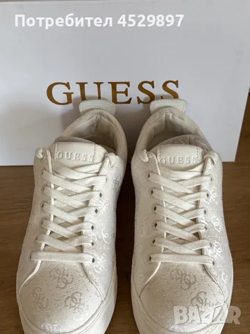 Дамски кецове Guess оригинални , снимка 5 - Кецове - 56331816