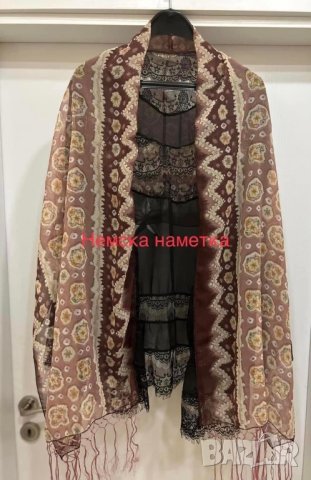Стилна немска наметка/ парео, снимка 6 - Жилетки - 44320047