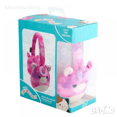 Lazerbuilt Squishmallows – Lola Bluetooth слушалки, снимка 3 - Bluetooth слушалки - 50365144