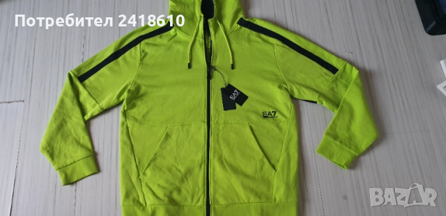 Emporio Armani EA7 Full Zip Hoodie Mens Size XL / 2XL НОВО! ОРИГИНАЛ! Мъжко Горнище!, снимка 11 - Спортни дрехи, екипи - 51572334