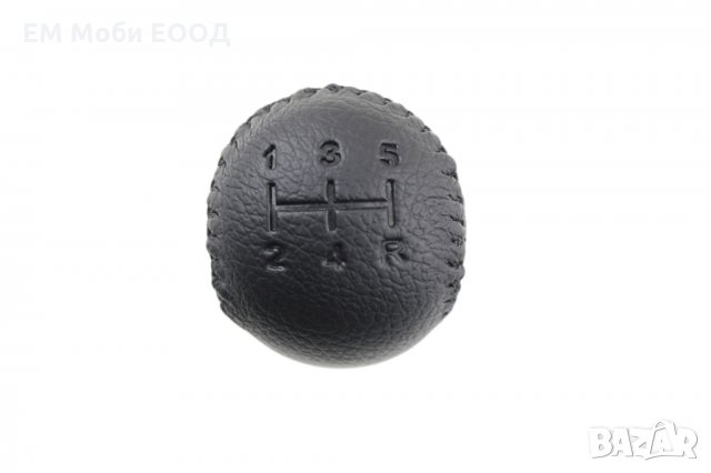 Топка за скоростен лост Черна Кожа с Шевове 5ск. за Тойота TOYOTA LAND CRUISER Prado, снимка 2 - Аксесоари и консумативи - 34291043