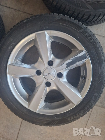 Лети джанти 15" + Зимни гуми за Пежо