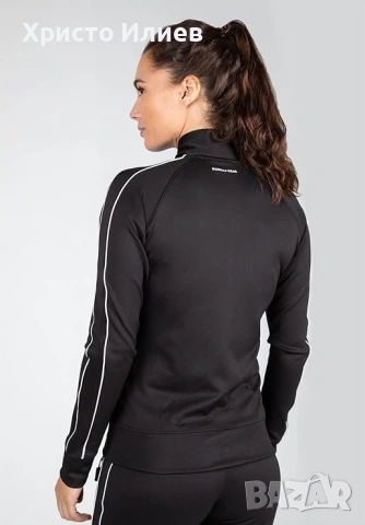 Дамско спортно горнище Суитшърт Яке Gorilla Wear , снимка 3 - Спортни екипи - 53511311