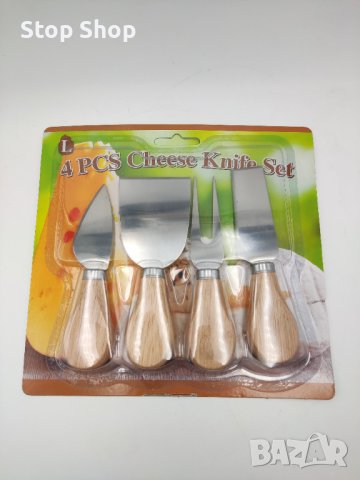 Комплект ножове за сирена 4броя , снимка 1 - Аксесоари за кухня - 41318967