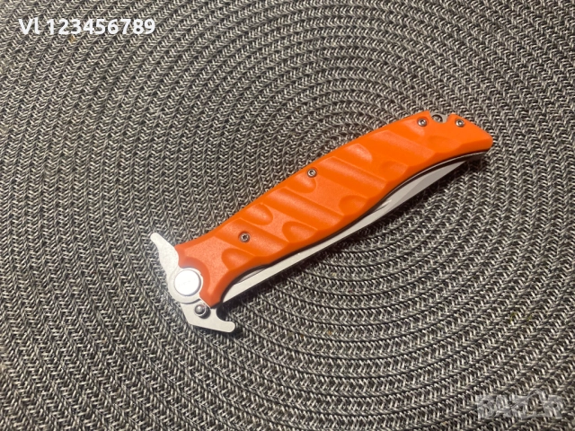 Руски сгъваем нож НОКС Финка-С,  дизайн А.Бирюков, снимка 7 - Ножове - 52367373