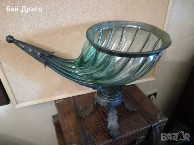 Рог на изобилието - купа за пунш, снимка 5 - Декорация за дома - 49447540