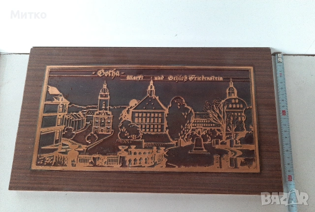 Дървено инкрустирано пано на руска църква Преображение Господне в Кижи, снимка 6 - Антикварни и старинни предмети - 53036893