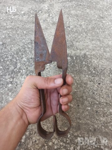 Стара метална ножица, снимка 5 - Антикварни и старинни предмети - 33948020