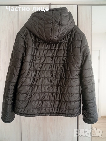 мъжко черно яке за студено време, снимка 2 - Якета - 52953334