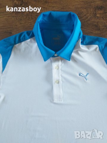 puma golf - страхотна мъжка тениска КАТО НОВА, снимка 3 - Тениски - 41621799
