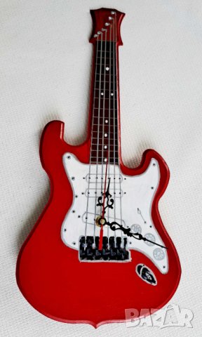 Китара оригинален часовник за стена, снимка 4 - Стенни часовници - 38928665