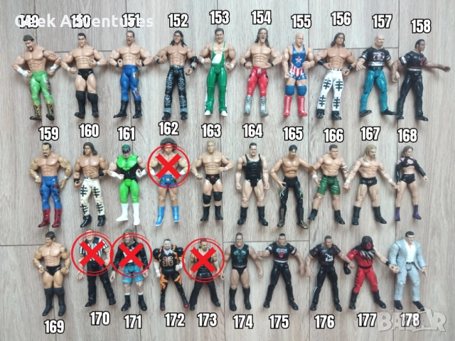 WWE Кеч Колекция - Екшън Фигурки, Аксесоари, Кечисти, Списания, Картички, снимка 7 - Колекции - 47660667
