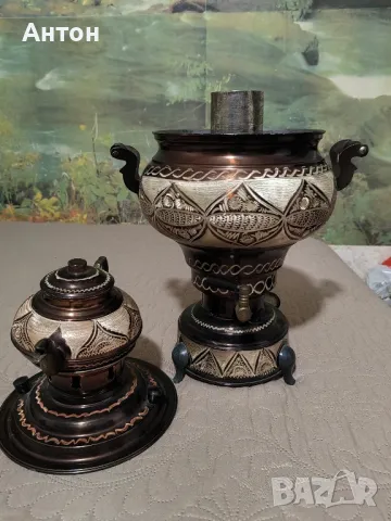 Самовар на дърва и ток.НОВ., снимка 9 - Други инструменти - 47679870