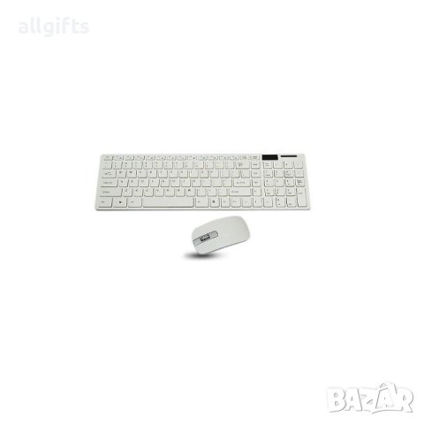 0803 Комплект клавиатура и мишка Bluetooth 2.4Ghz, снимка 6 - За дома - 35797166