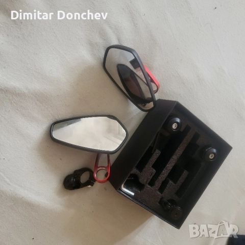 Продавам алуминиеви огледала за колело. Чисто нови 