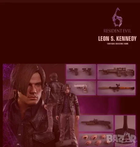 ХОТ ТОЙС ЗАРАЗНО ЗЛО ЛЕОН С. КЕНЕДИ/Hot Toys VGM22 - Resident Evil 6 - Leon S. Kennedy
