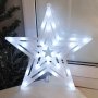 4229 Светеща коледна звезда с LED свeтлини украса за стена 40см, снимка 2